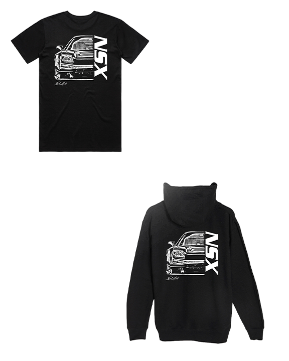 Honda NSX Tee/Hoodie Pack
