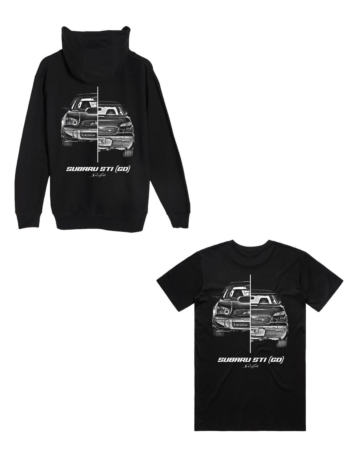 Subaru STi Tee/Hoodie Pack