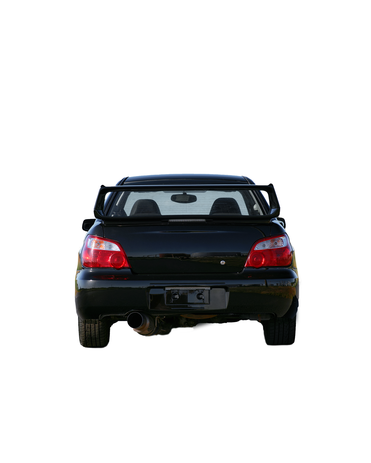 Subaru STi Sticker (Rear Profile)