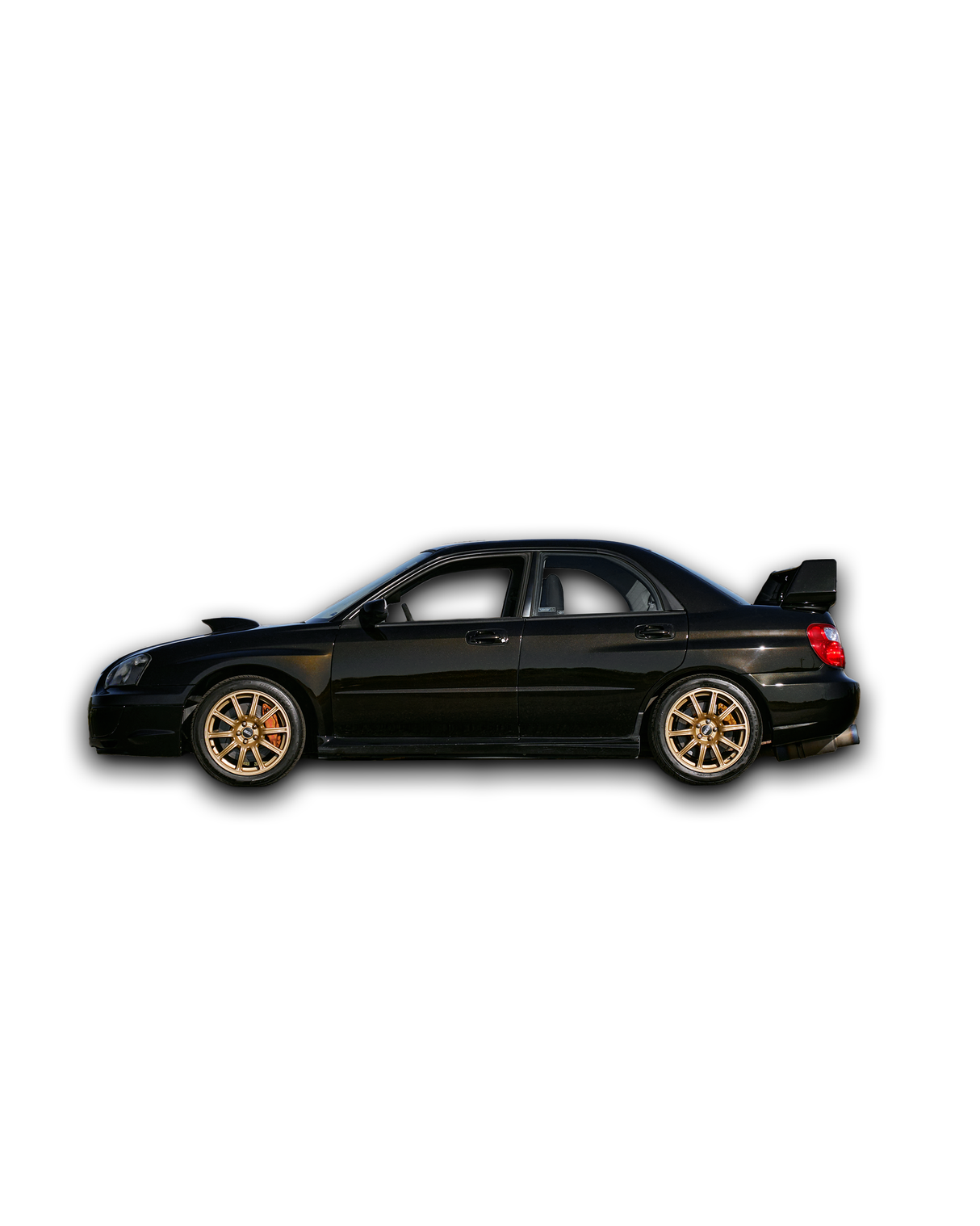 Subaru STi Sticker (Side Profile)