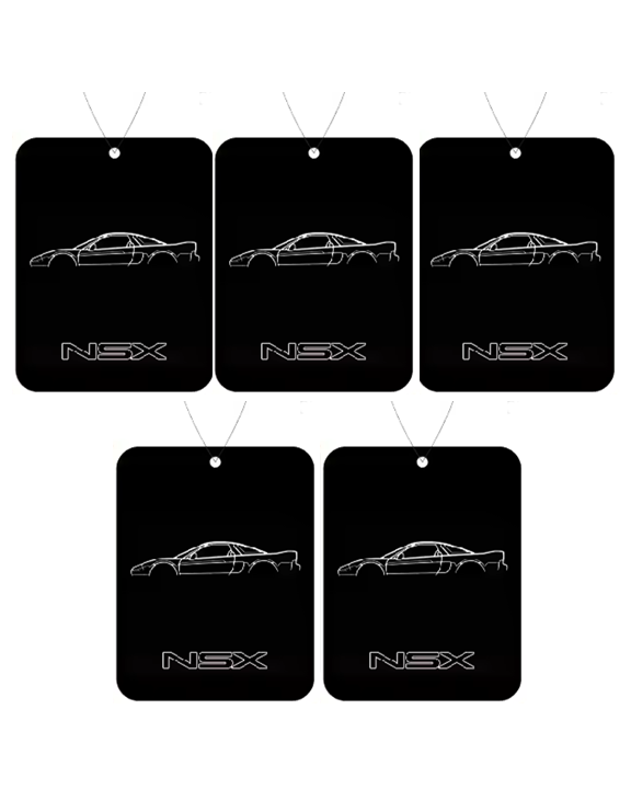 Honda NSX "Silhouette" Air Freshener Pack (5)