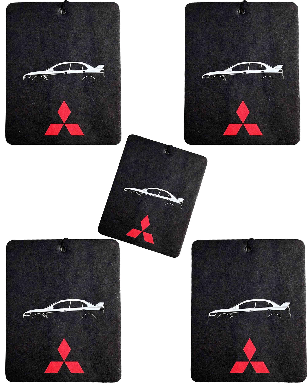 Evo X Silhouette Air Freshener Pack - (5)