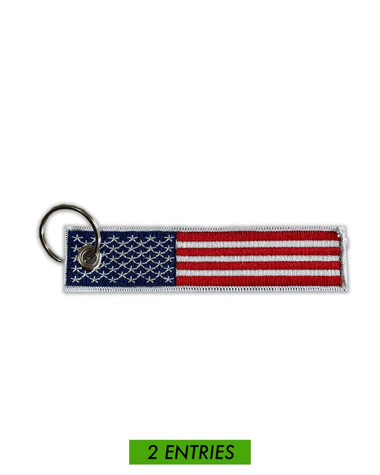 American Flag - Jet Tag