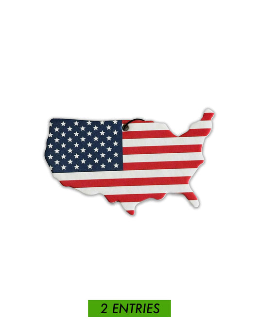 American Flag Air Freshener