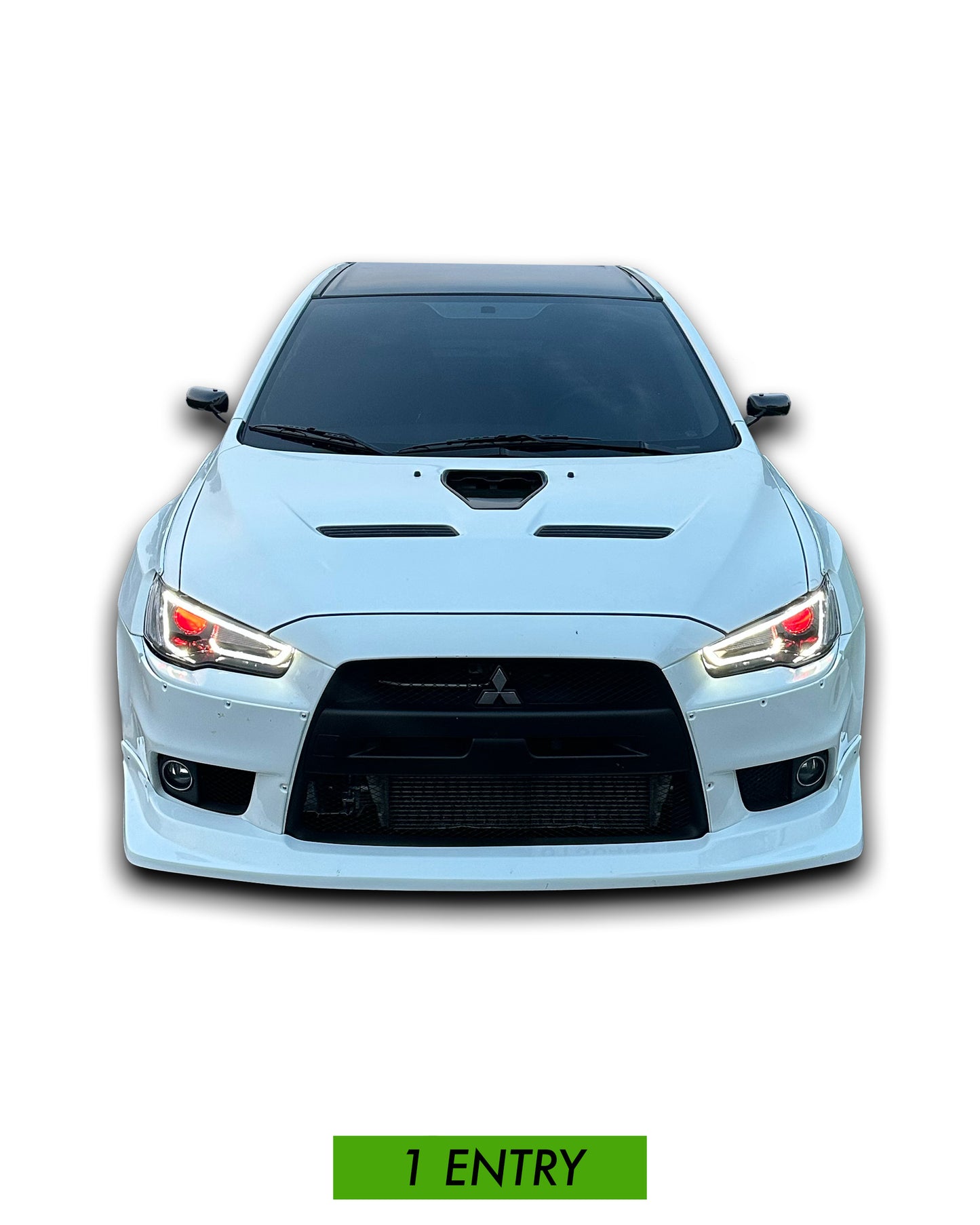 Evo X Sticker (Front Profile)