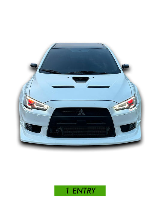 Evo X Sticker (Front Profile)