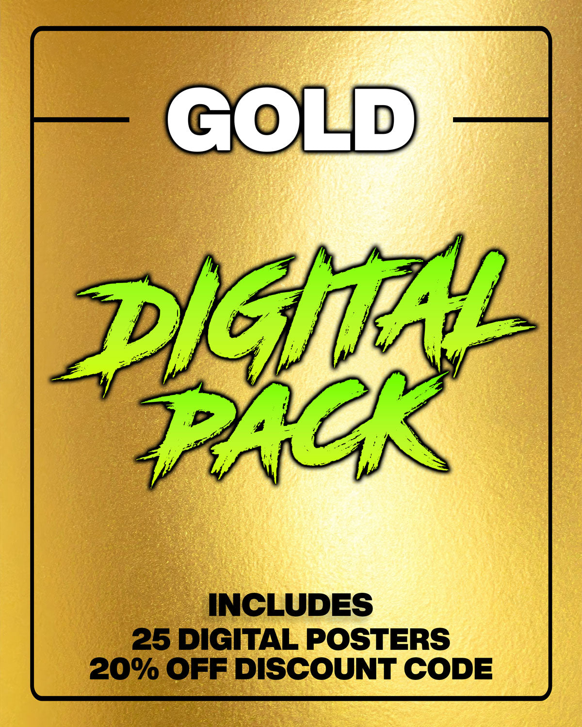 Widebody Evo X Digital Pack - Gold
