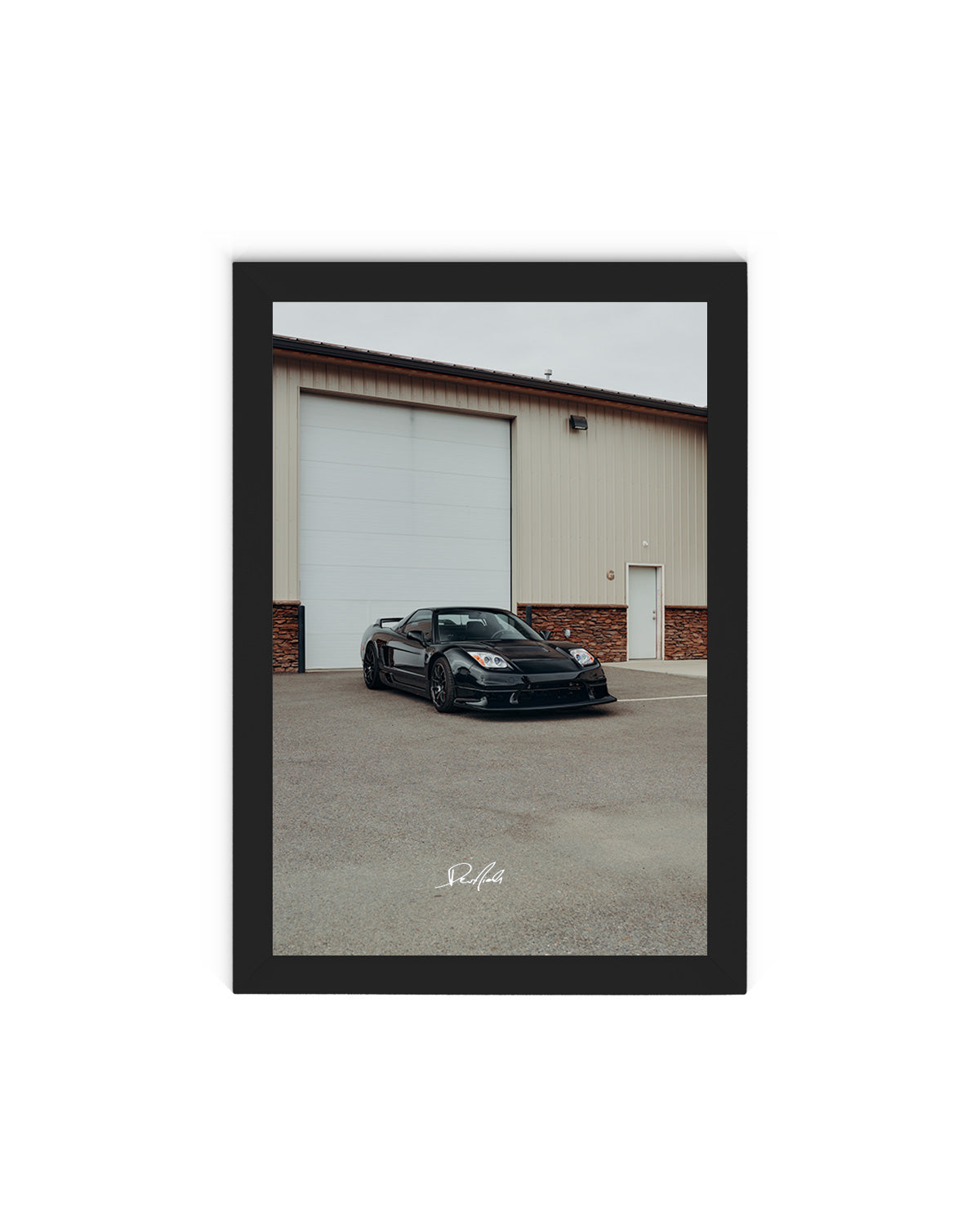 Signed/Framed Honda NSX Print