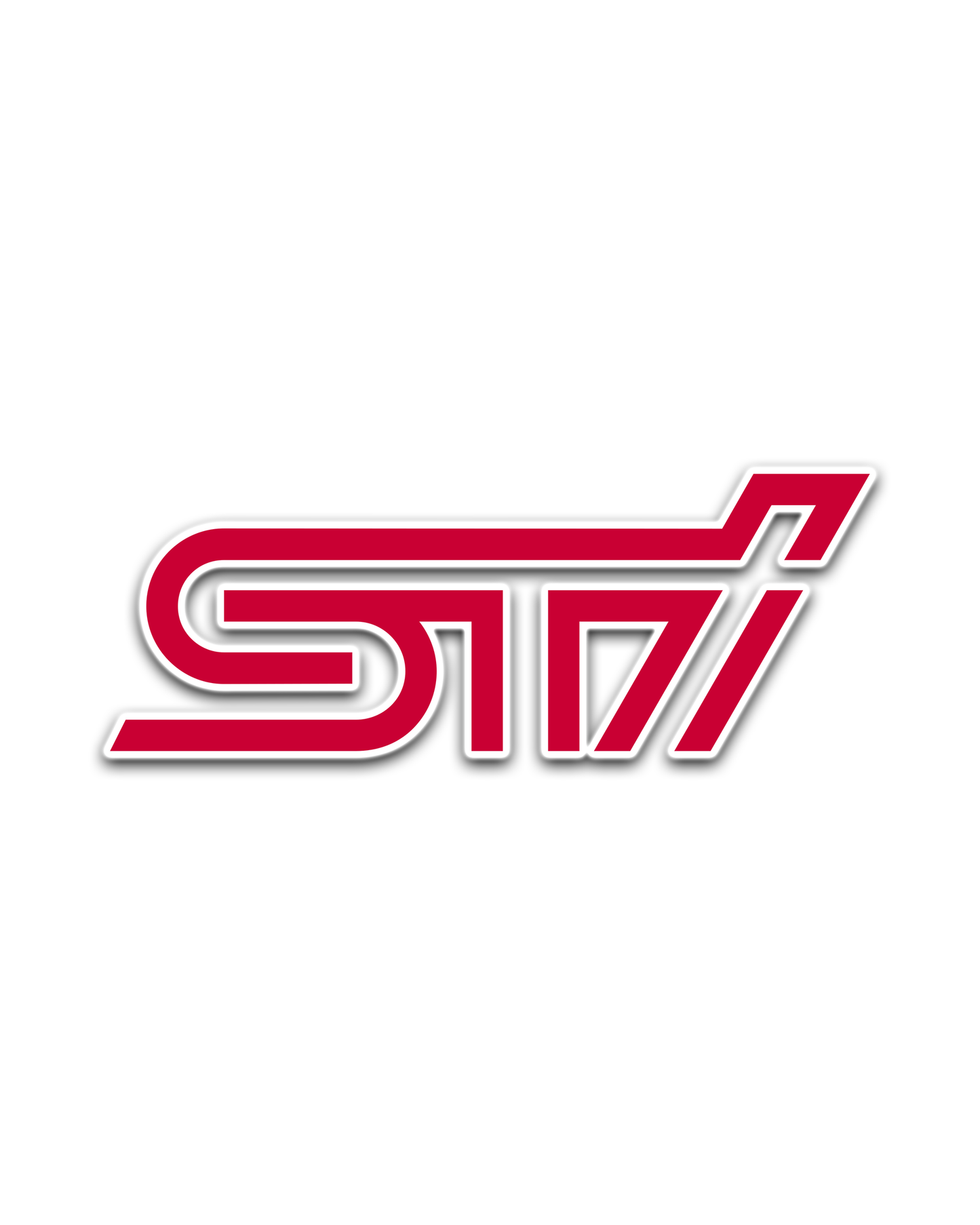 Subaru "STi" Sticker