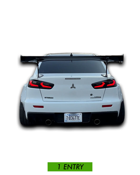 Evo X Sticker (Rear Profile)