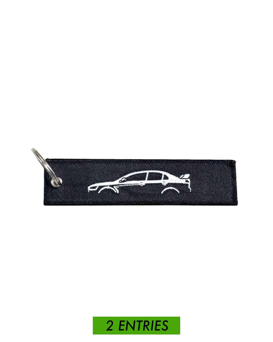 Mitsubishi Evo X Jet Tag
