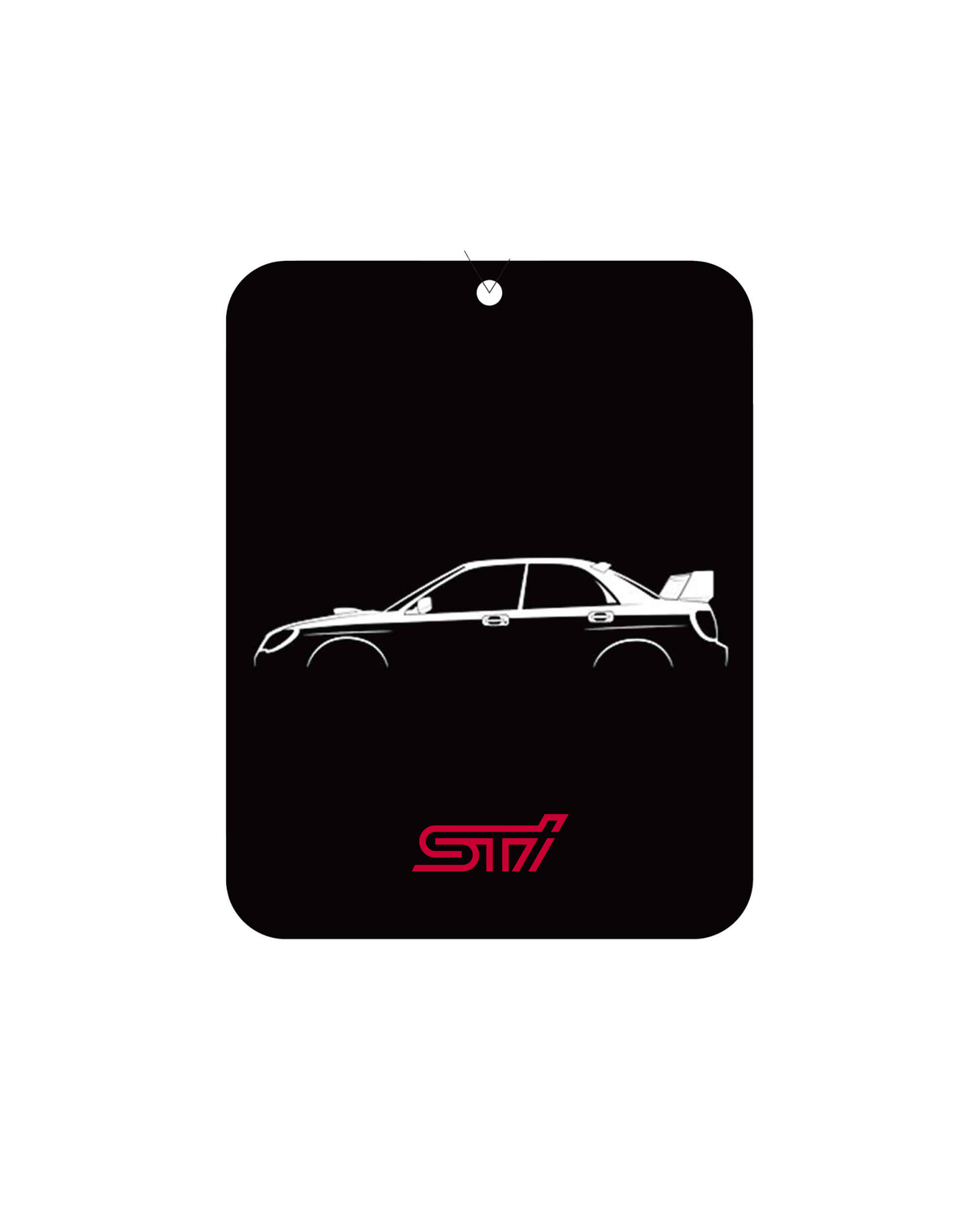 Subaru STi Silhouette Air Freshener