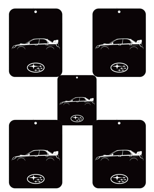 Subaru WRX Air Freshener Pack (5)