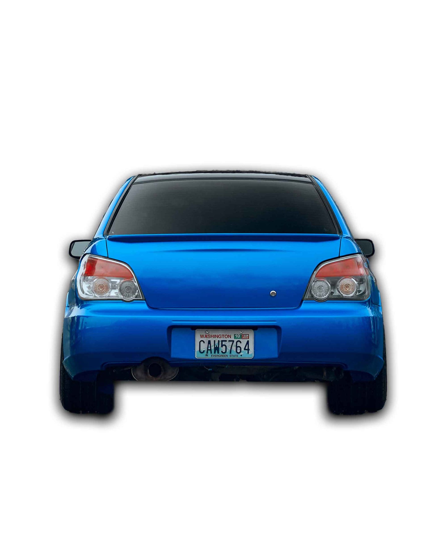 Subaru WRX Sticker (Rear Profile)