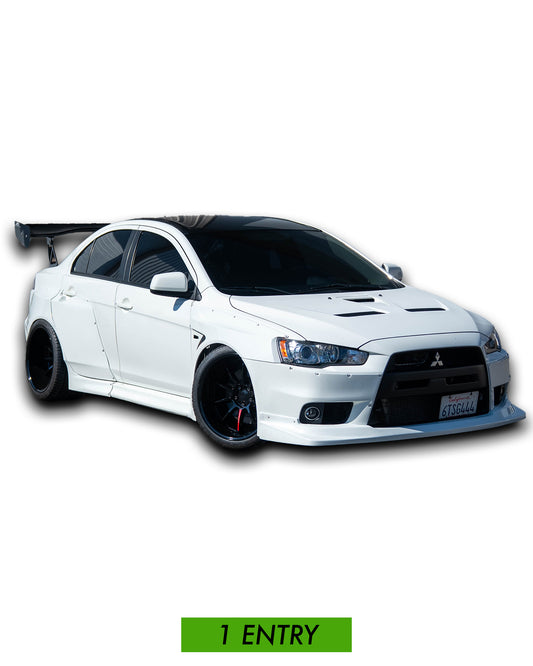 Evo X Sticker (Side Profile)